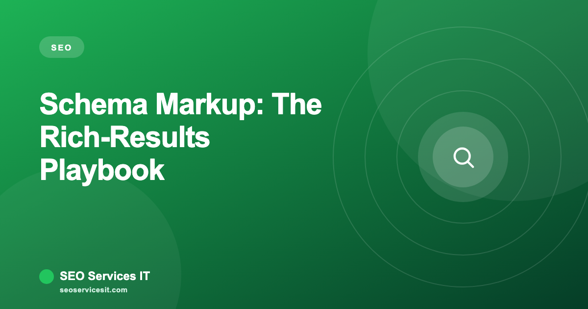Schema Markup Made Simple: The Rich-Results Playbook