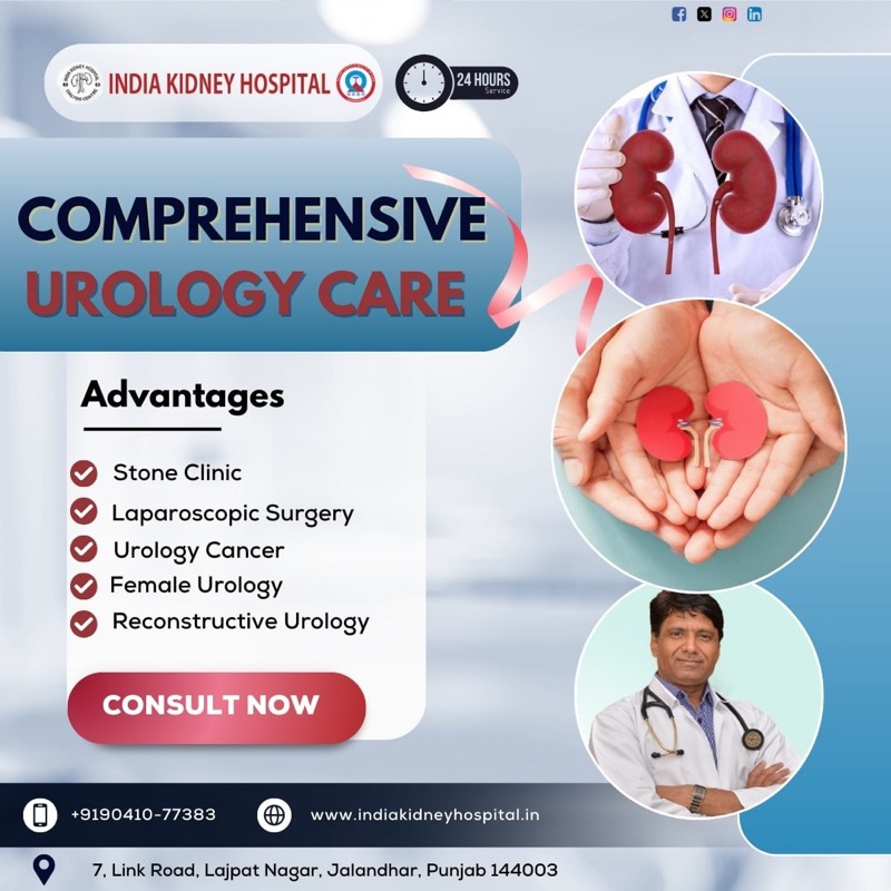 India Kidney Hospital — social media creative by SEO Services IT