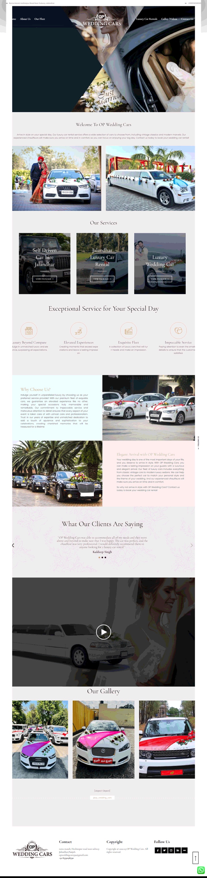 OP Wedding Cars